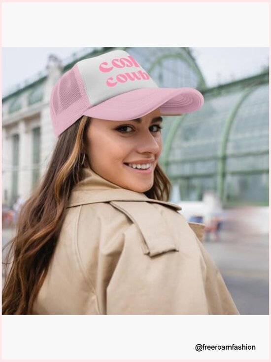 Funny Trucker Hat for Women - Put It on My Husband\'s Tab Mesh Snapback main image 4